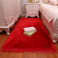 ECO-friendly Baby Bedroom Rugs Fluffy Rug Home Decorative Shaggy Rectangle Faux fur sheepskin carpet